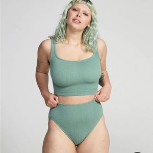 YouSwim Verve High Waist Two-Piece in Sage